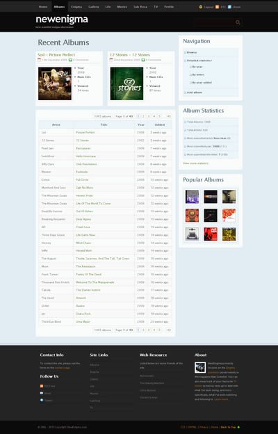 Albums preview